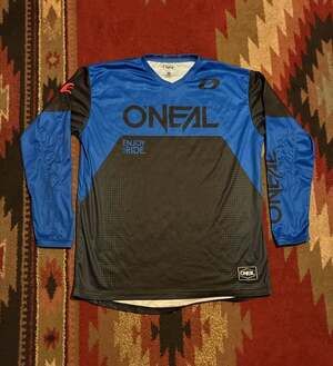 O'Neal Element Motocross Jersey Blue Black Size XL